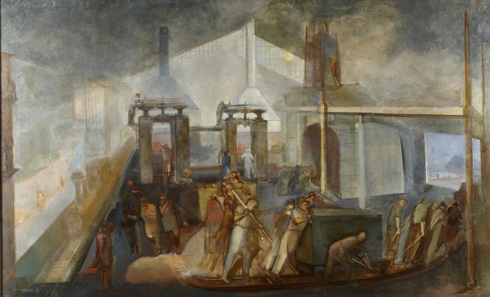 Александр Лабас. Уральский завод 1925 © Екатеринбургский музей изобразительных искусств © Бескина-Лабас О.М. 2024