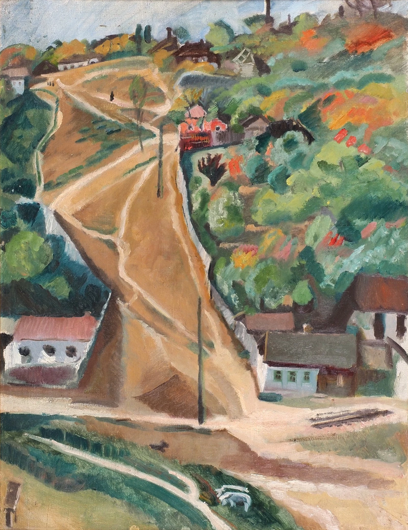 Нина Симонович-Ефимова Липецк. Спуск. 1928 Музей 