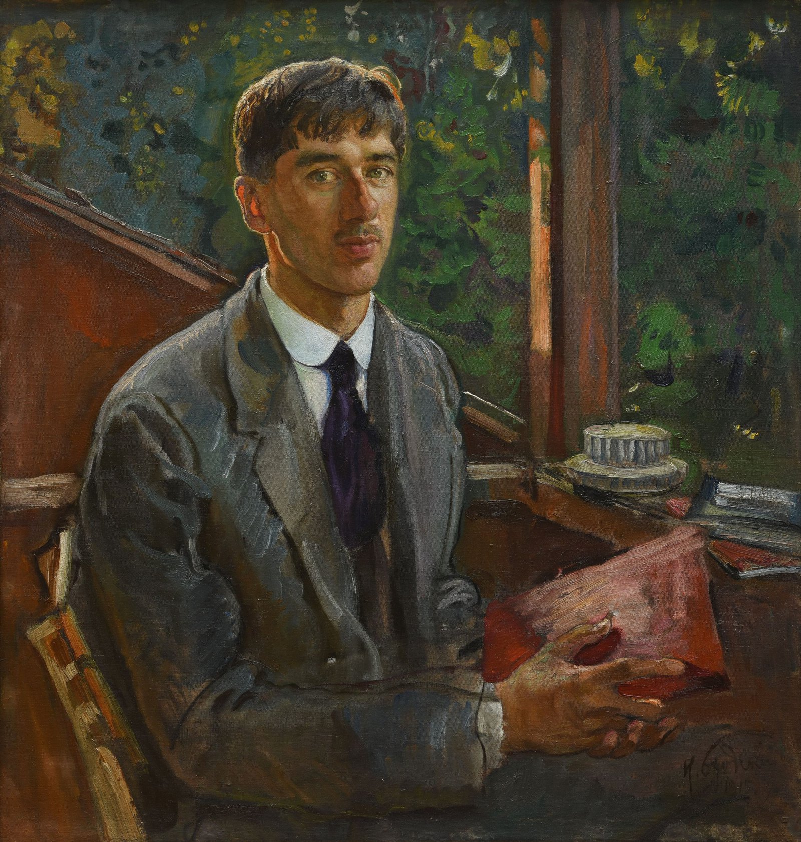 Исаак Бродский. Портрет К.И. Чуковского. 1915 © Научно-исследовательский музей при Российской академии художеств